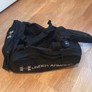 Under Armour black Gym Duffel Bag